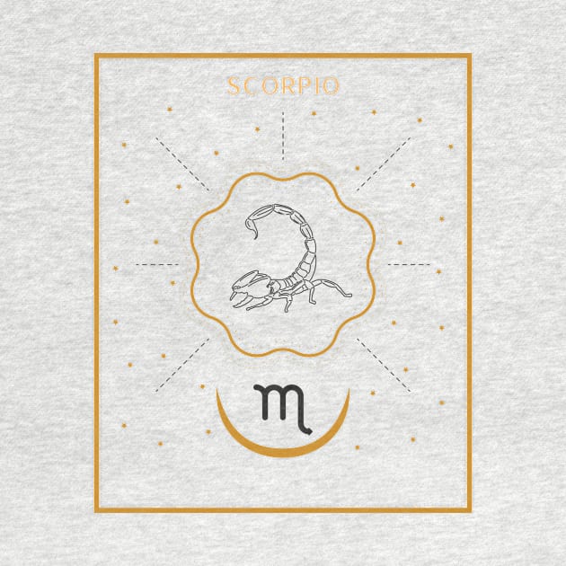 Scorpio | Astrology Zodiac Sign Design by The Witch's Life